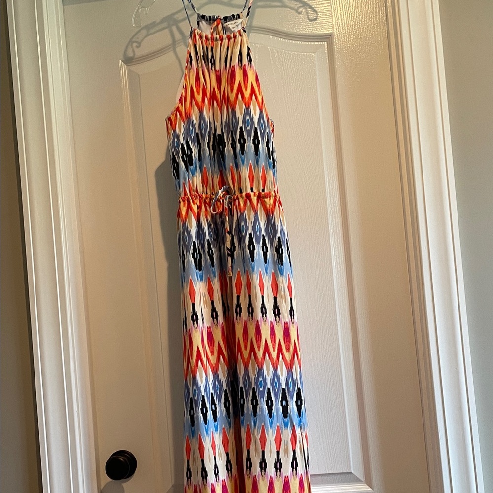EUC Athleta Halter Maxi Dress